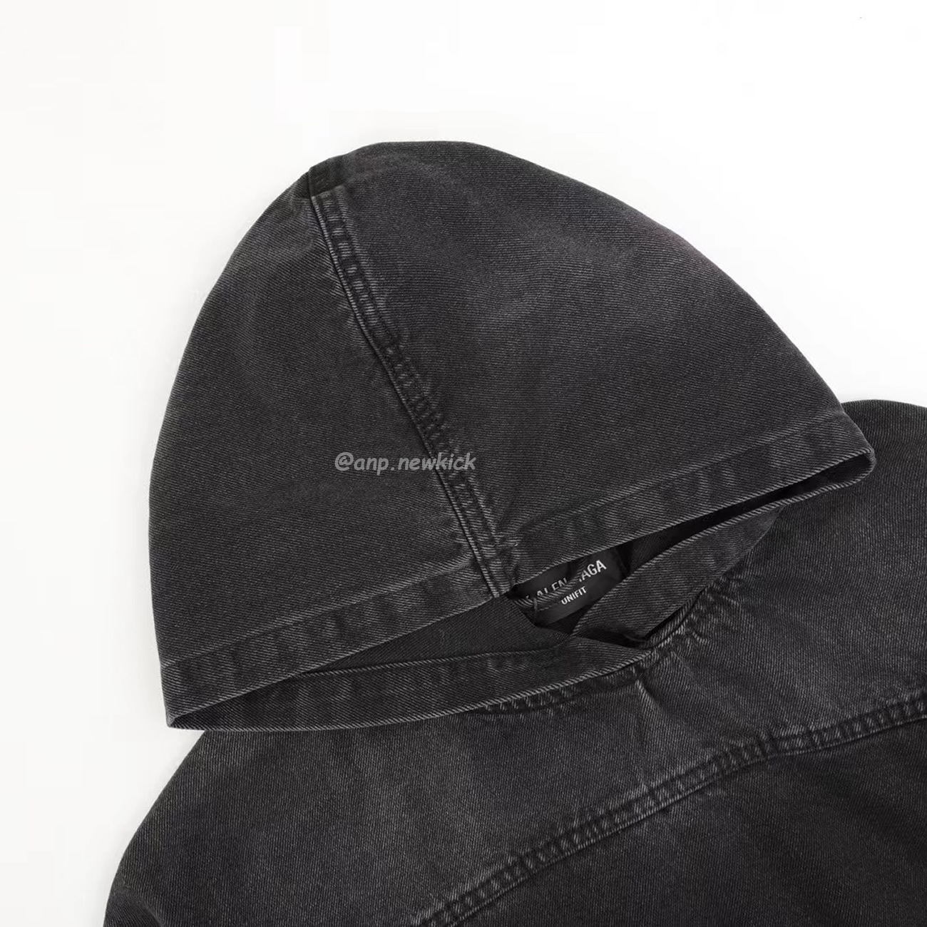 Balenciaga Hooded Denim Hoodie (9) - newkick.vip